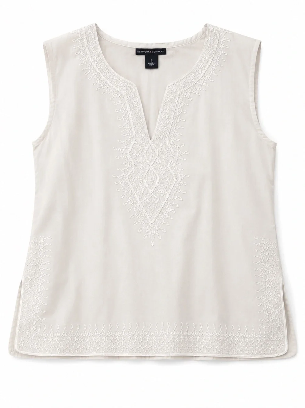 NWT new York & co sheer dressy top